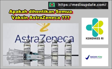 Kemenkes Sementara Hentikan Vaksin AstraZeneca di indonesia